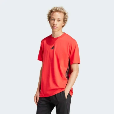 CAMISETA ADIDAS 3S SJ T MASCULINA - Vermelho CAMISETA ADIDAS 3S SJ T MASCULINA - Vermelho