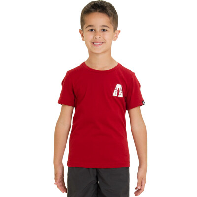 CAMISETA ADIDAS A SPIDER MAN INFANTIL - Vermelho/branco