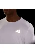 CAMISETA ADIDAS AD365 RUNNING ESS M/L MASCULINA - Branco CAMISETA ADIDAS AD365 RUNNING ESS M/L MASCULINA - Branco