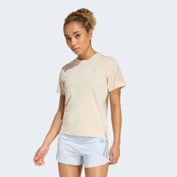 CAMISETA ADIDAS ADI365 CLIMACOOL FEMININA - Bege