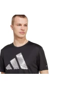 CAMISETA ADIDAS ADI365 ESS MASCULINA - Preto/branco