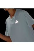 CAMISETA ADIDAS ADI365 RUN ESSENTIALS FEMININO - Verde menta
