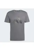 CAMISETA ADIDAS ADI365 RUNNING ESSENTIALS BRAND MASCULINA - Grafite