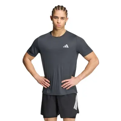 CAMISETA ADIDAS ADI365 RUNNING ESSENTIALS MASCULINA - Chumbo