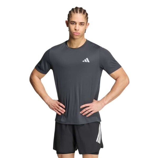 CAMISETA ADIDAS ADI365 RUNNING ESSENTIALS MASCULINA - Chumbo