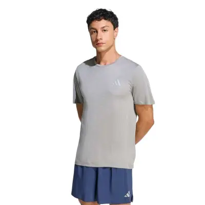 CAMISETA ADIDAS ADI365 RUNNING ESSENTIALS MASCULINA - Cinza