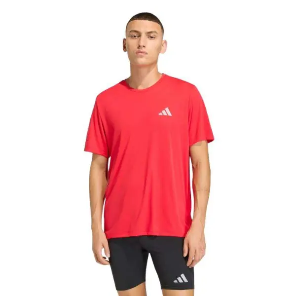 CAMISETA ADIDAS ADI365 RUNNING ESSENTIALS MASCULINA - Vermelho