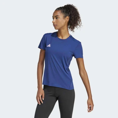 CAMISETA ADIDAS ADIZERO ESSENTIALS FEMININA - Marinho