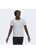 CAMISETA ADIDAS AEROREADY DESIGNED 2 MOVE FEMININA - Branco CAMISETA ADIDAS AEROREADY DESIGNED 2 MOVE FEMININA - Branco