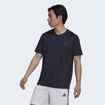 CAMISETA ADIDAS AEROREADY DESIGNED TO MOVE SPORT MASCULINA - Preto CAMISETA ADIDAS AEROREADY DESIGNED TO MOVE SPORT MASCULINA - Preto