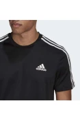 CAMISETA ADIDAS AEROREADY DESIGNED TO MOVE SPORT MASCULINA - Preto/branco CAMISETA ADIDAS AEROREADY DESIGNED TO MOVE SPORT MASCULINA - Preto/branco