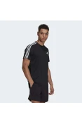 CAMISETA ADIDAS AEROREADY DESIGNED TO MOVE SPORT MASCULINA - Preto/branco CAMISETA ADIDAS AEROREADY DESIGNED TO MOVE SPORT MASCULINA - Preto/branco
