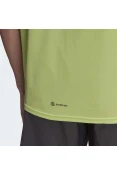 CAMISETA ADIDAS AEROREADY DESUGNED FOR MOVEMENT MASCULINA - Verde limao CAMISETA ADIDAS AEROREADY DESUGNED FOR MOVEMENT MASCULINA - Verde limao