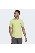 CAMISETA ADIDAS AEROREADY DESUGNED FOR MOVEMENT MASCULINA - Verde limao CAMISETA ADIDAS AEROREADY DESUGNED FOR MOVEMENT MASCULINA - Verde limao
