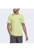 CAMISETA ADIDAS AEROREADY DESUGNED FOR MOVEMENT MASCULINA - Verde limao CAMISETA ADIDAS AEROREADY DESUGNED FOR MOVEMENT MASCULINA - Verde limao