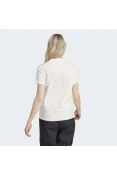 CAMISETA ADIDAS ANIMAL PRINT FEMININA - Bege/rosa CAMISETA ADIDAS ANIMAL PRINT FEMININA - Bege/rosa