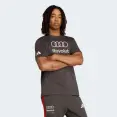 CAMISETA ESTAMPADA ADIDAS AUDI REVOLUT F1 TEAM DNA MASCULINA - Chumbo CAMISETA ESTAMPADA ADIDAS AUDI REVOLUT F1 TEAM DNA MASCULINA - Chumbo