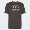 CAMISETA ESTAMPADA ADIDAS AUDI REVOLUT F1 TEAM DNA MASCULINA - Chumbo CAMISETA ESTAMPADA ADIDAS AUDI REVOLUT F1 TEAM DNA MASCULINA - Chumbo