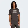 CAMISETA ESTAMPADA ADIDAS AUDI REVOLUT F1 TEAM DNA MASCULINA - Chumbo CAMISETA ESTAMPADA ADIDAS AUDI REVOLUT F1 TEAM DNA MASCULINA - Chumbo
