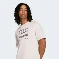CAMISETA ESTAMPADA ADIDAS AUDI REVOLUT F1 TEAM DNA MASCULINA - Cinza CAMISETA ESTAMPADA ADIDAS AUDI REVOLUT F1 TEAM DNA MASCULINA - Cinza