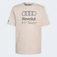 CAMISETA ESTAMPADA ADIDAS AUDI REVOLUT F1 TEAM DNA MASCULINA - Cinza CAMISETA ESTAMPADA ADIDAS AUDI REVOLUT F1 TEAM DNA MASCULINA - Cinza