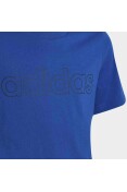 CAMISETA ADIDAS B LIN T INFANTIL - Azul