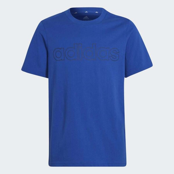 CAMISETA ADIDAS B LIN T INFANTIL - Azul