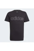 CAMISETA ADIDAS B LIN T INFANTIL - Preto