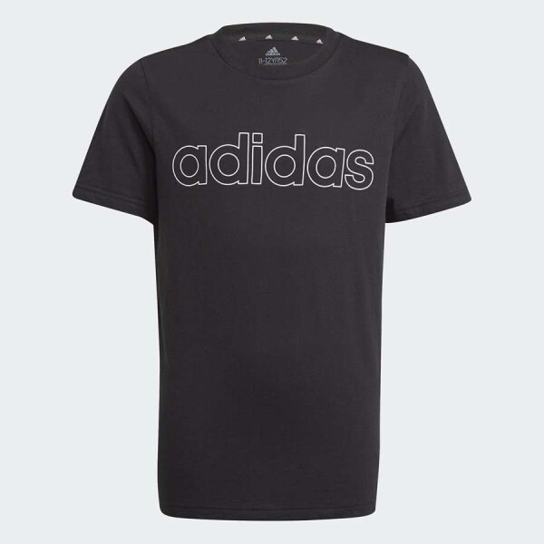 CAMISETA ADIDAS B LIN T INFANTIL - Preto