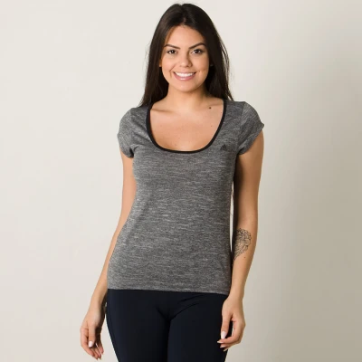 CAMISETA ADIDAS BABY BRO FEMININA - Grafite CAMISETA ADIDAS BABY BRO FEMININA - Grafite