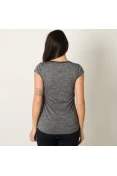 CAMISETA ADIDAS BABY BRO FEMININA - Grafite CAMISETA ADIDAS BABY BRO FEMININA - Grafite