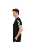CAMISETA ADIDAS BASE 3S MASCULINA - Preto CAMISETA ADIDAS BASE 3S MASCULINA - Preto