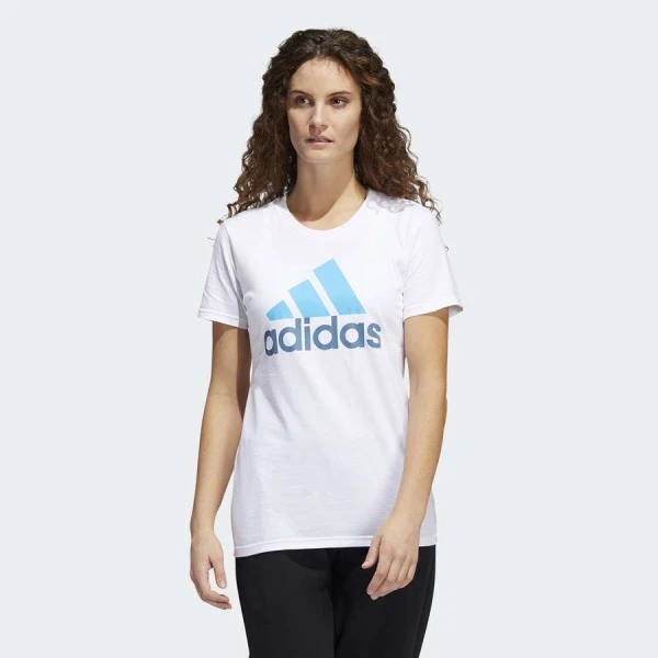 CAMISETA ADIDAS BASIC BADGE OF SPORT FEMININA - Branco