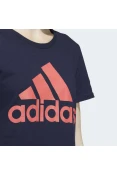CAMISETA ADIDAS BASIC BADGE OF SPORT FEMININA - Marinho