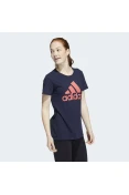 CAMISETA ADIDAS BASIC BADGE OF SPORT FEMININA - Marinho