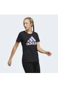 CAMISETA ADIDAS BASIC BADGE OF SPORT FEMININA - Preto