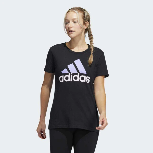 CAMISETA ADIDAS BASIC BADGE OF SPORT FEMININA - Preto