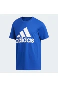 CAMISETA ADIDAS BASIC LOGO MASCULINA - Azul/branco CAMISETA ADIDAS BASIC LOGO MASCULINA - Azul/branco