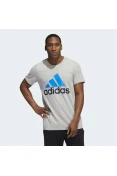 CAMISETA ADIDAS BASIC LOGO MASCULINA - Cinza CAMISETA ADIDAS BASIC LOGO MASCULINA - Cinza