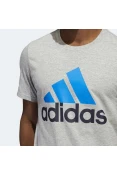 CAMISETA ADIDAS BASIC LOGO MASCULINA - Cinza CAMISETA ADIDAS BASIC LOGO MASCULINA - Cinza