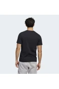 CAMISETA ADIDAS BASIC LOGO MASCULINA - Preto/verde CAMISETA ADIDAS BASIC LOGO MASCULINA - Preto/verde