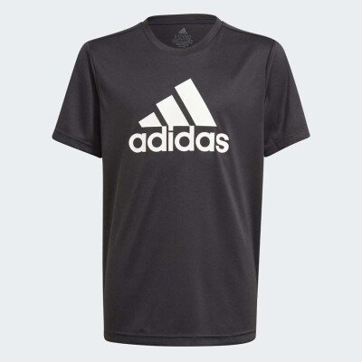 CAMISETA ADIDAS BIG LOGO INFANTIL - Preto/branco
