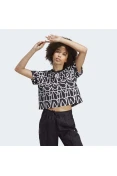 CAMISETA ADIDAS BRAND LOVE FEMININA - Preto/branco CAMISETA ADIDAS BRAND LOVE FEMININA - Preto/branco