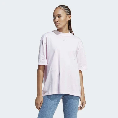 CAMISETA ADIDAS BRAND LOVE FEMININO - Rosa CAMISETA ADIDAS BRAND LOVE FEMININO - Rosa