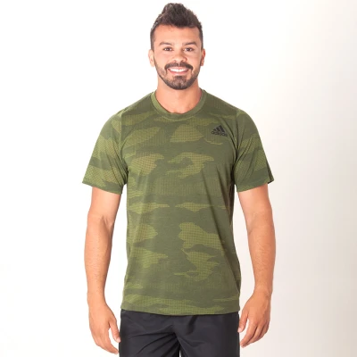 CAMISETA ADIDAS CAMO BURNOUT MASCULINA - Verde CAMISETA ADIDAS CAMO BURNOUT MASCULINA - Verde