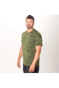 CAMISETA ADIDAS CAMO BURNOUT MASCULINA - Verde CAMISETA ADIDAS CAMO BURNOUT MASCULINA - Verde