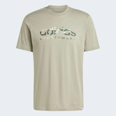 CAMISETA ADIDAS CAMO SPW L T MASCULINA - Cinza CAMISETA ADIDAS CAMO SPW L T MASCULINA - Cinza