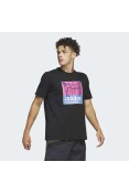 CAMISETA ADIDAS CHAIN NET MASCULINA - Preto