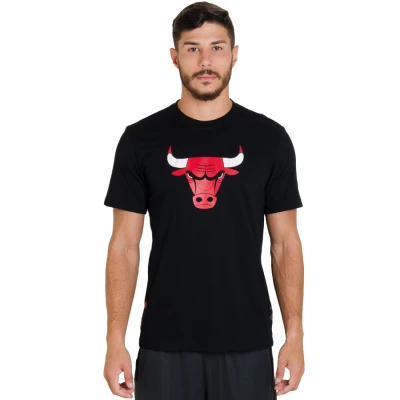 CAMISETA ADIDAS CHICAGO BULLS MASCULINA - Preto CAMISETA ADIDAS CHICAGO BULLS MASCULINA - Preto
