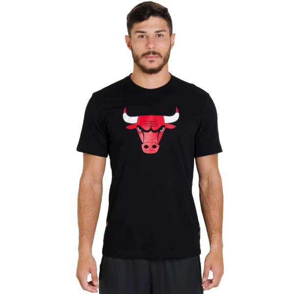CAMISETA ADIDAS CHICAGO BULLS MASCULINA - Preto CAMISETA ADIDAS CHICAGO BULLS MASCULINA - Preto